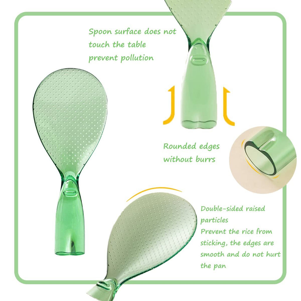 Non-stick rice scoop