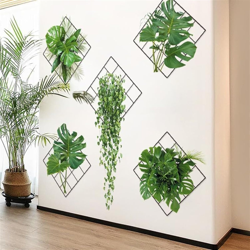 3D Green Plant Wall Sticker (Pack of 2)