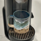 Paw Print Ocean Coastline Mug