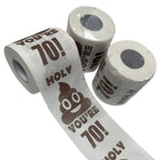 Prank Poop Printed Toilet Paper