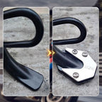 Motorcycle kickstand foot side stand extension pad