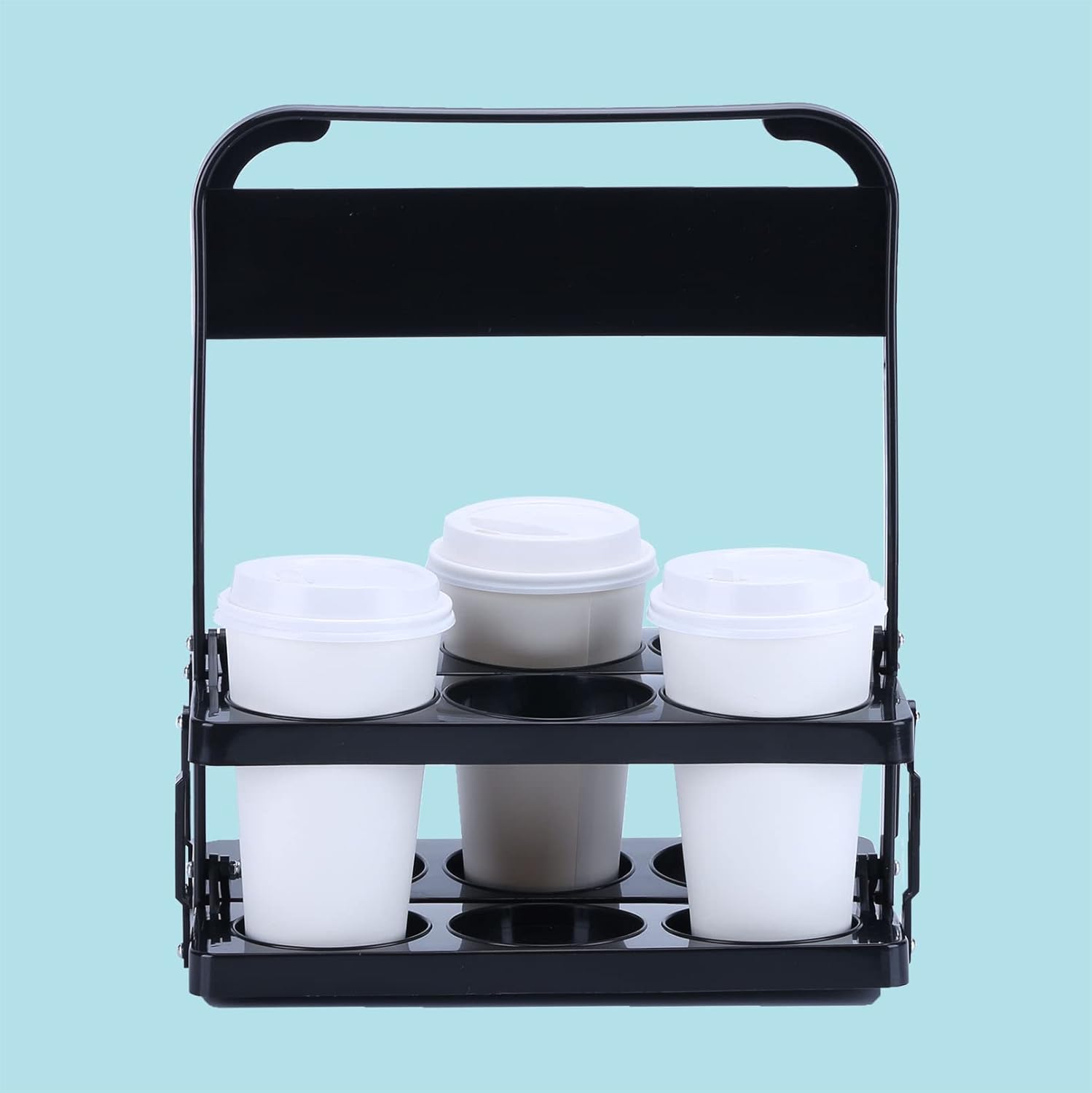 Folding Beer Carrier Bottle Holder