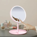 Selfie Ring Light with Makeup Mirror & Phone Holder Kit
