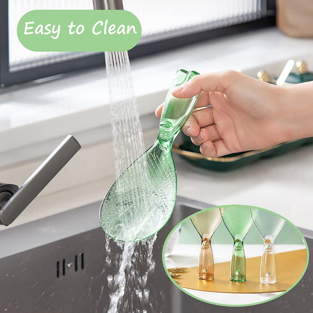 Non-stick rice scoop