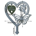 Memorial Gift Butterfly Ornament - Garden Memorial Plaque