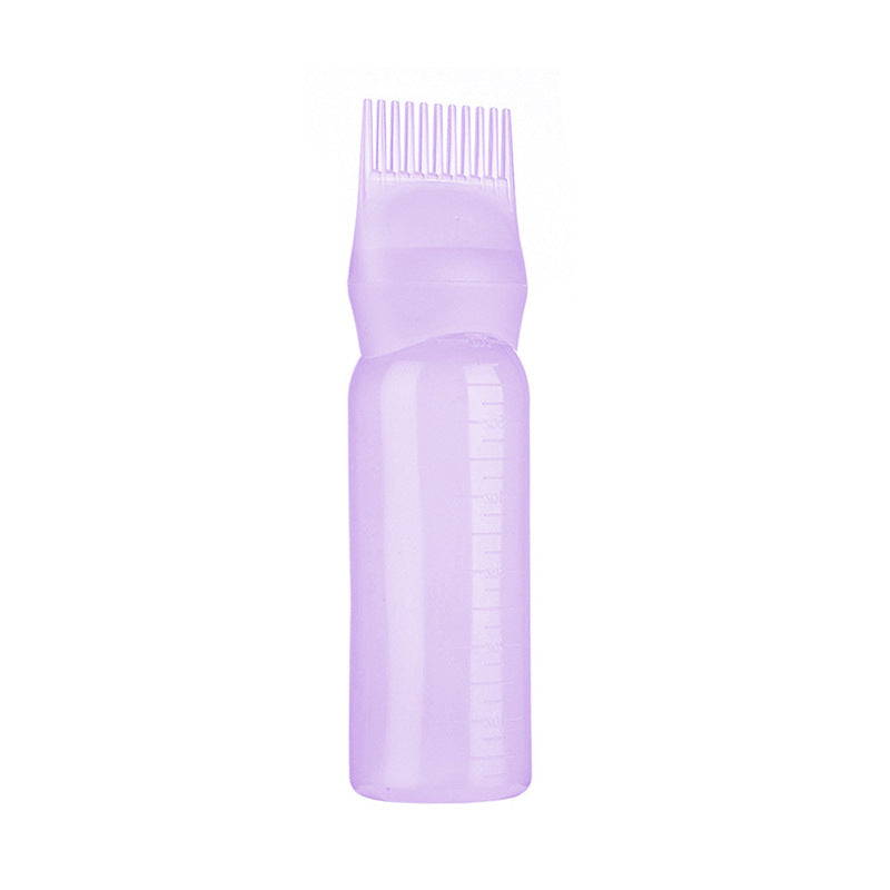 Hair oil applicator bottle