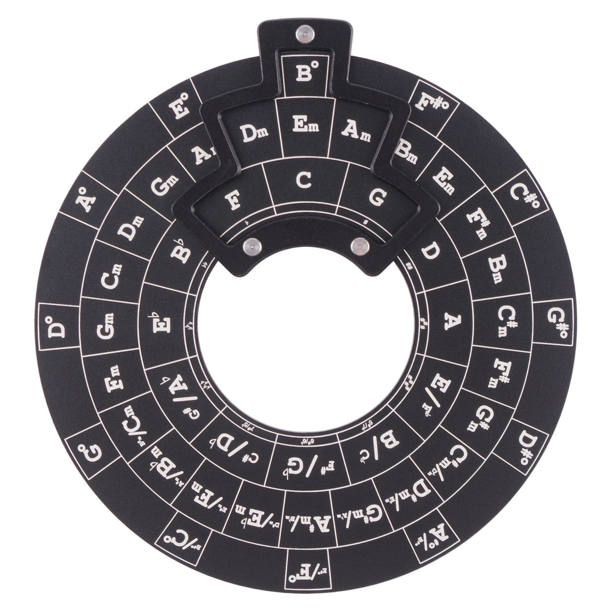 Guitar Music Theory Disk Circle of Fifths
