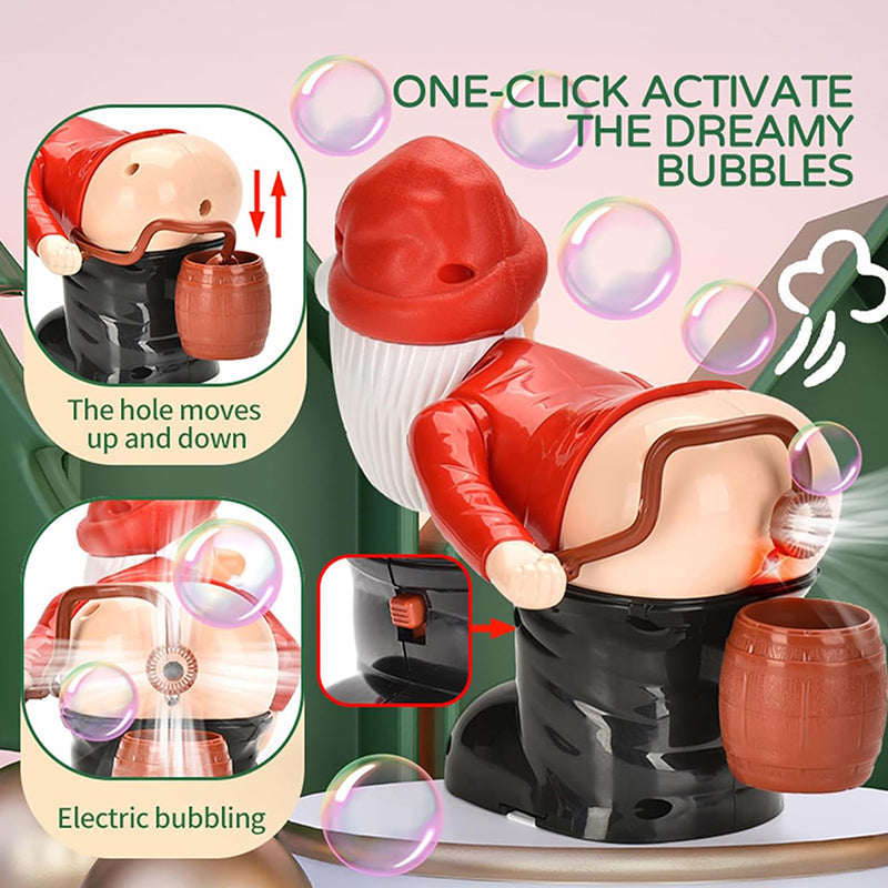 Funny Santa Blowing Machine
