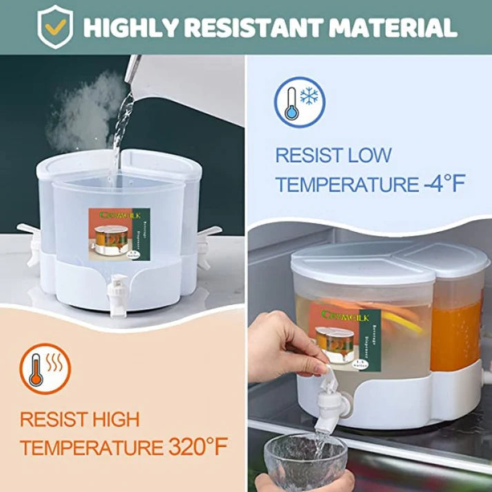 3 TANKS COLD BEVERAGE DISPENSER (5.2 LITRE)