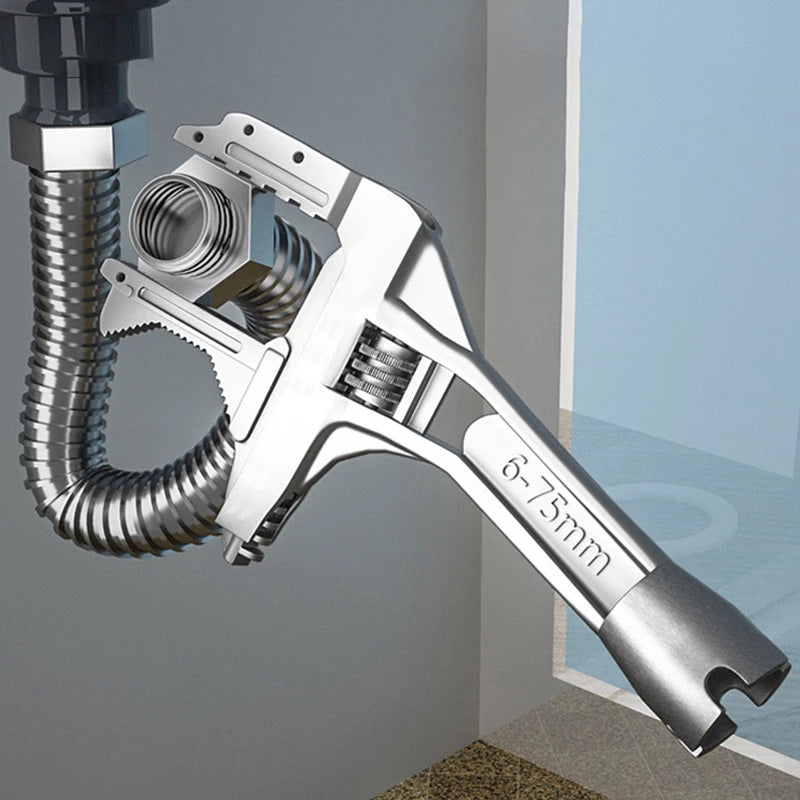 Multifunctional tool for bathroom key