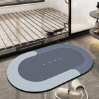 Super absorbent floor mat for home, bathroom, soft, quick-drying mat