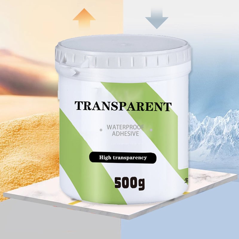 Multi-purpose highly transparent large waterproof adhesive surface