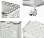 Large Capacity Movable Folding laundry Basket