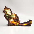 3D Creative Wood Animal Carving Craft Gift