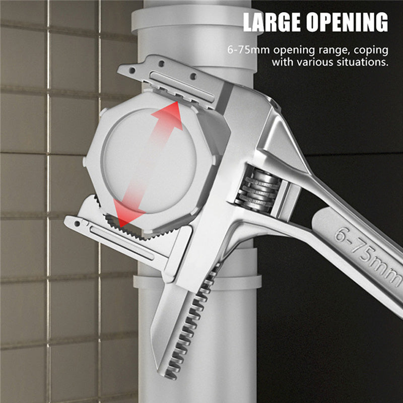 Multifunctional tool for bathroom key
