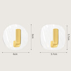 Transparent Acrylic Adhesive Wall Hook Exquisite Punch-Free Hook