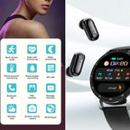 SmartLink Watch – Stylish Smartwatch with Earbuds