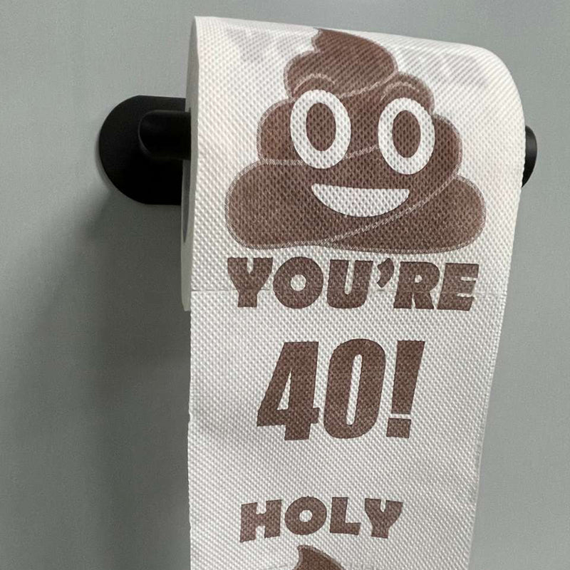 Prank Poop Printed Toilet Paper