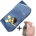 Refillable Plush Hot Water Bottle Belt