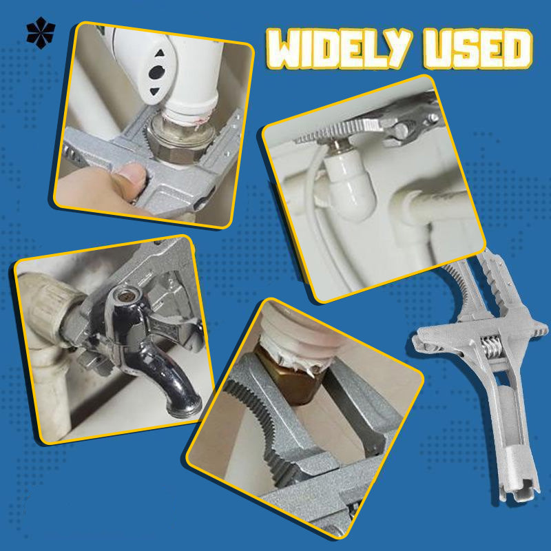 Multifunctional tool for bathroom key