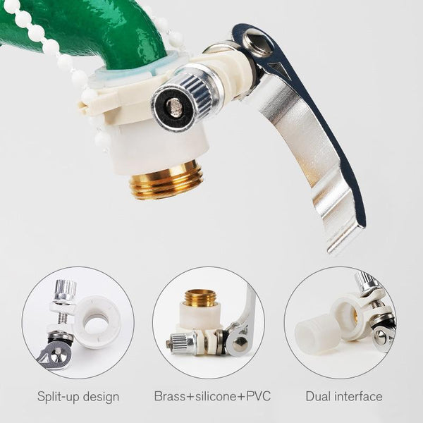 Universal 3-in-1 Hose Water Tap Connectors
