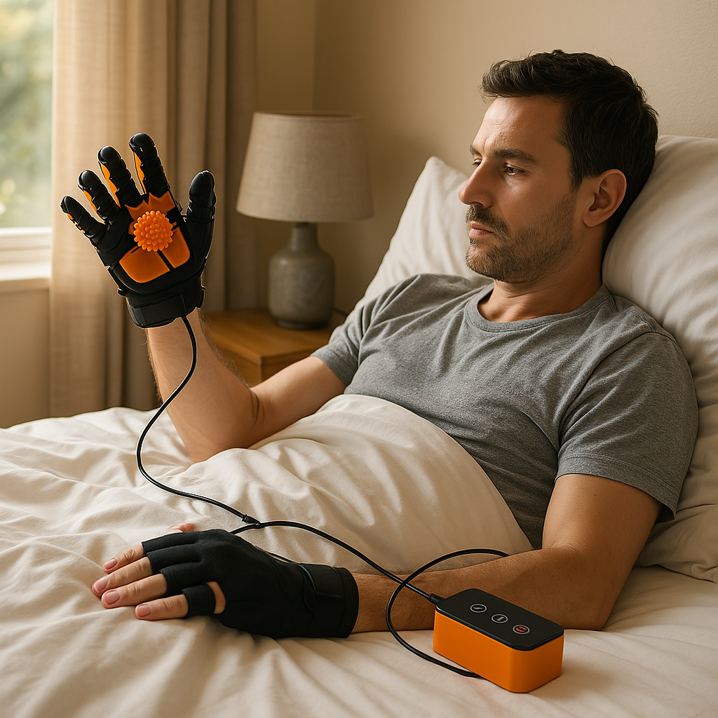Effortless Exercise automatic hand trainer gloves