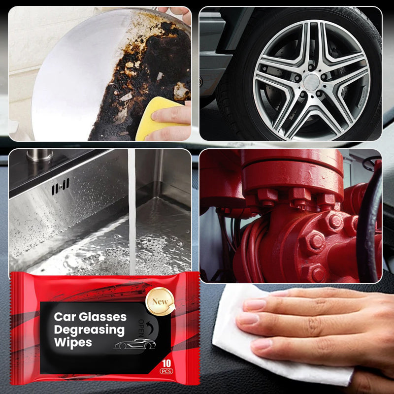 New Improved Auto Glass Oil Film Removal Wipes