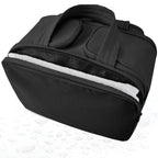 Large wide-open travel makeup bag