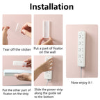 Self-Adhesive Punch-free Socket Fixer Holder