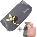 Refillable Plush Hot Water Bottle Belt