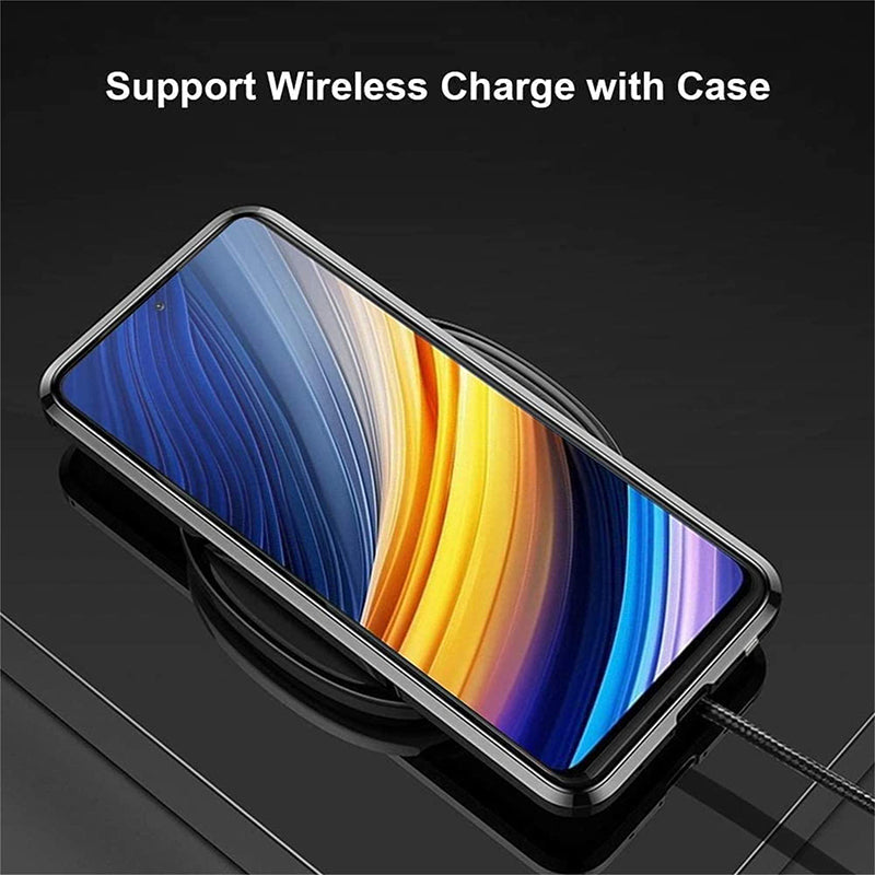 MAGNETIC DOUBLE-SIDED GLASS PHONE CASE