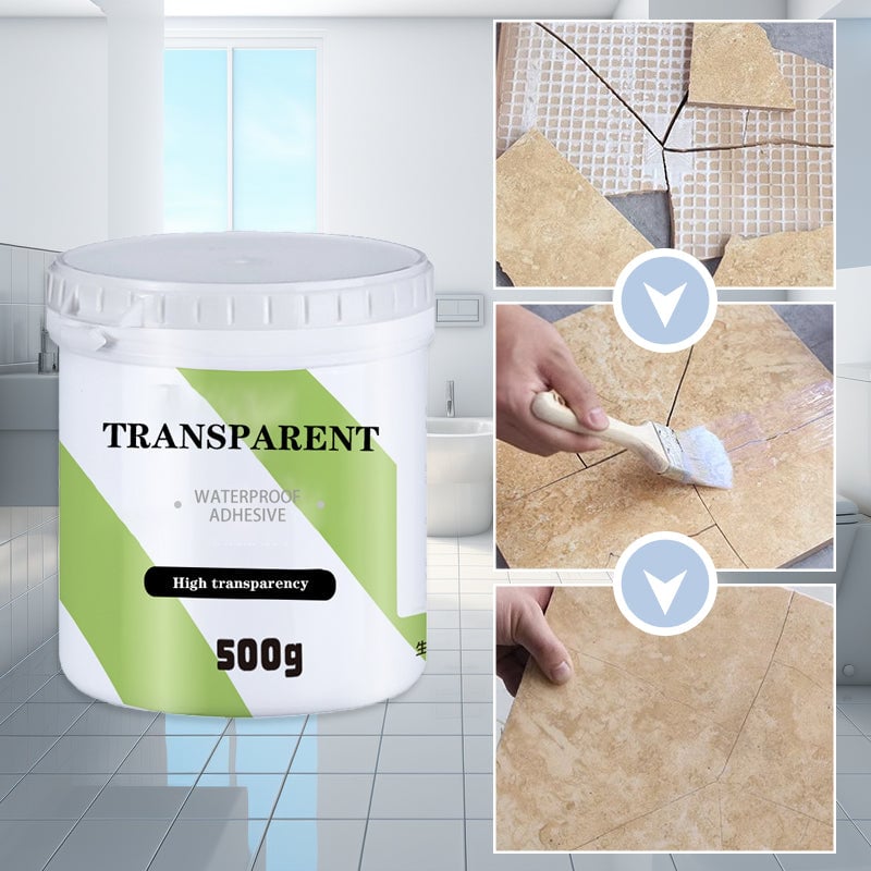 Multi-purpose highly transparent large waterproof adhesive surface