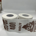 Prank Poop Printed Toilet Paper