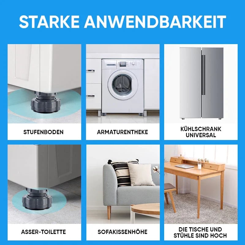Height Adjustable Washing Machine Stand