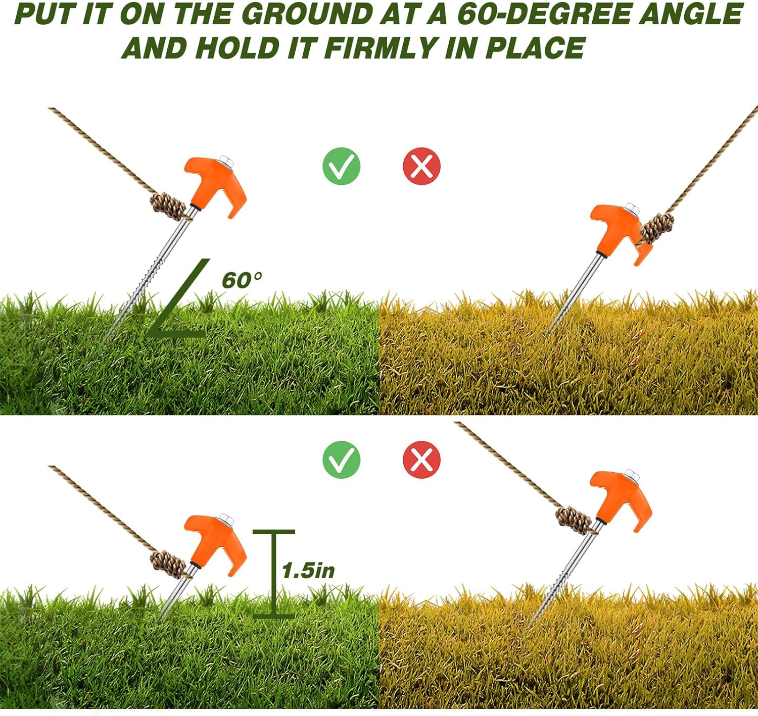 Tent Peg Heavy Duty