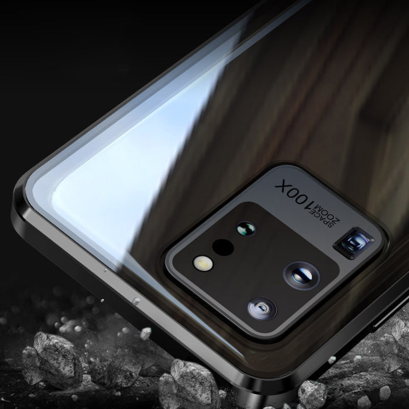 MAGNETIC DOUBLE-SIDED GLASS PHONE CASE