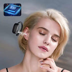 Sporty hanging Bluetooth earbuds