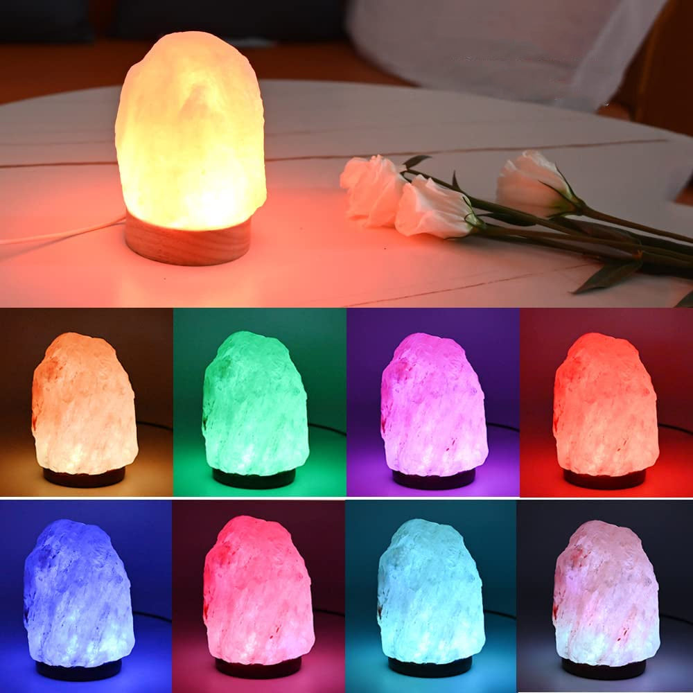 Salt lamp Multicolor