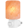Natural crystal Himalayan salt lamp | Plug bedside lamp