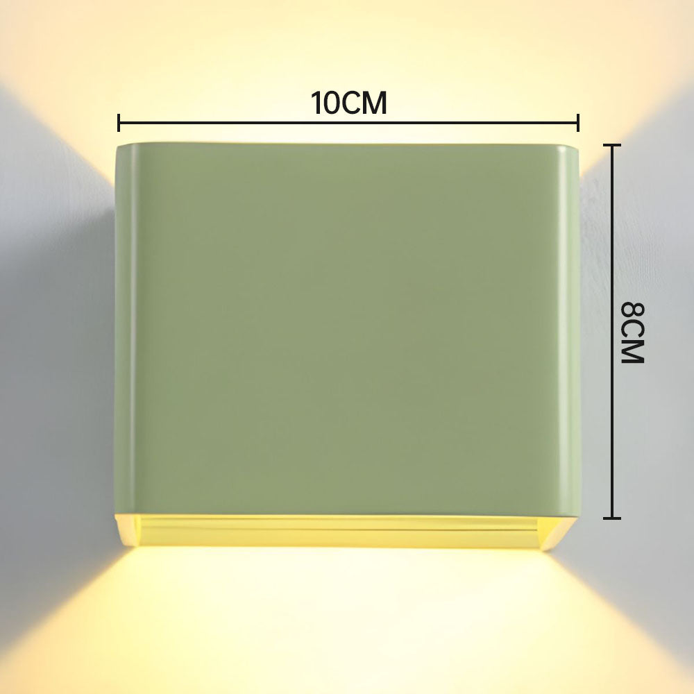 Luxury Cube-shaped Wall Lamp Modern Design for Stylish Mood Lighting
