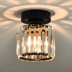 Ceiling Light Crystal Flush Mount Modern Fixture