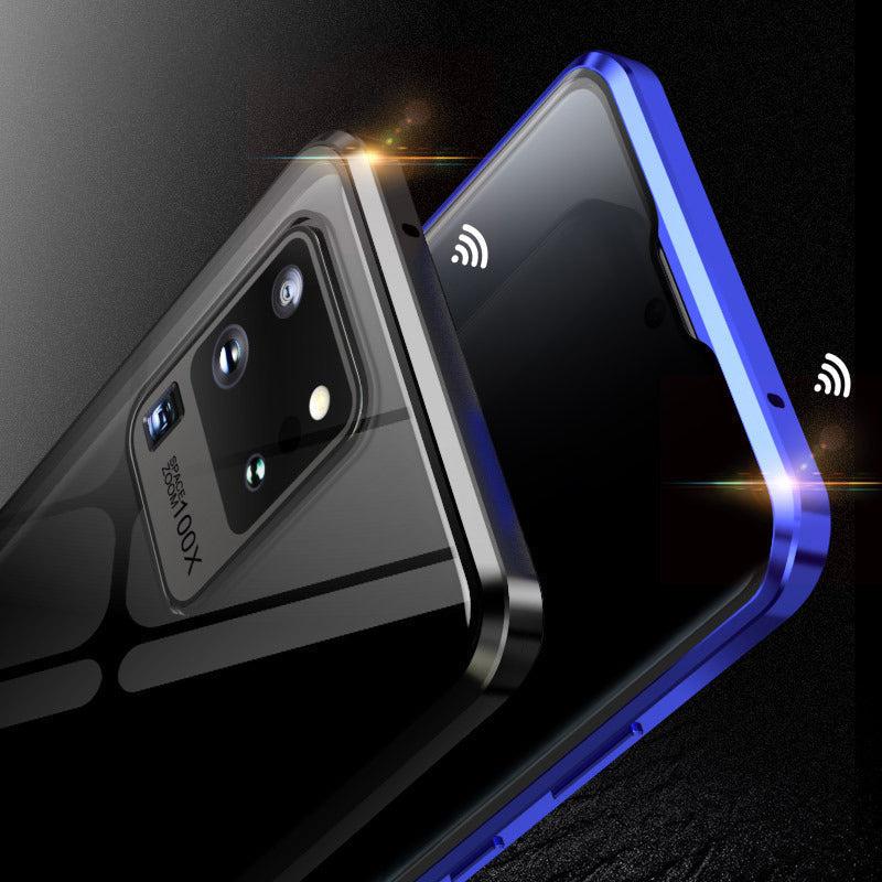 MAGNETIC DOUBLE-SIDED GLASS PHONE CASE
