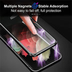 MAGNETIC DOUBLE-SIDED GLASS PHONE CASE