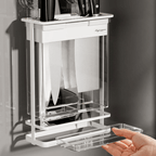 Innovative knife case with space for kitchen utensils