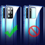 MAGNETIC DOUBLE-SIDED GLASS PHONE CASE