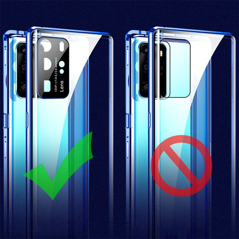 MAGNETIC DOUBLE-SIDED GLASS PHONE CASE