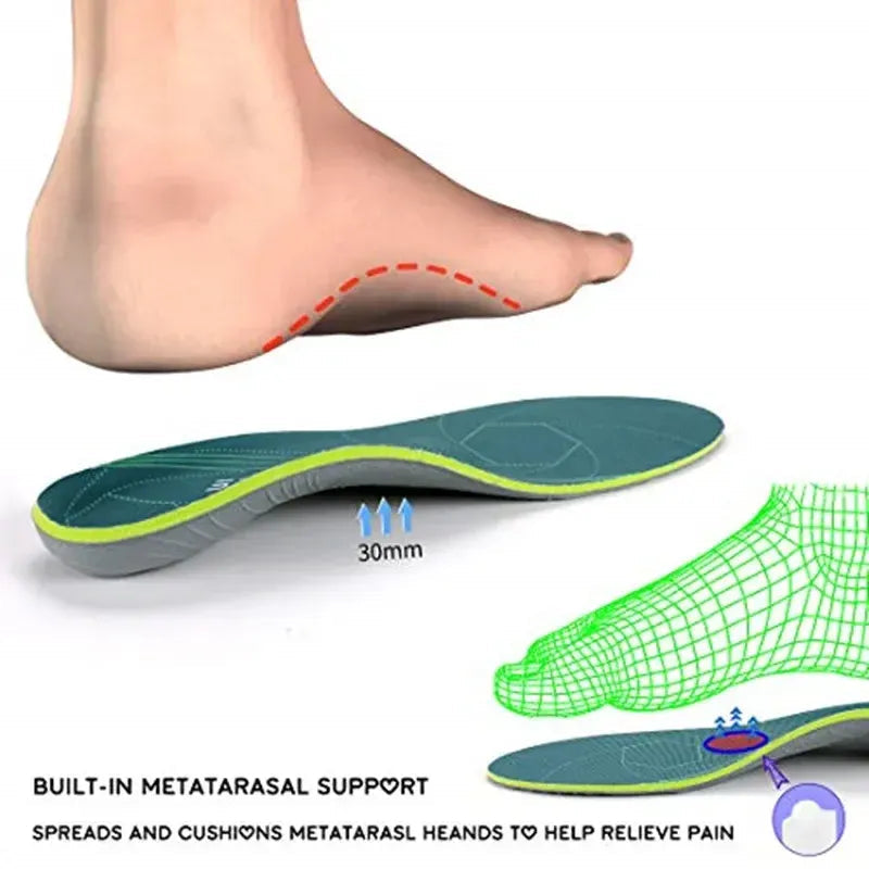 Running Plantar Fasciitis Arch Support Orthotic Insoles