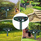 Ultrasonic Fox Sonic Cats Deterrent Repellent Squirrel Birds for Animals