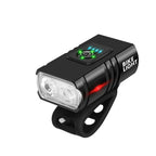 LED bike light with USB charging & 6 light modes for night rides