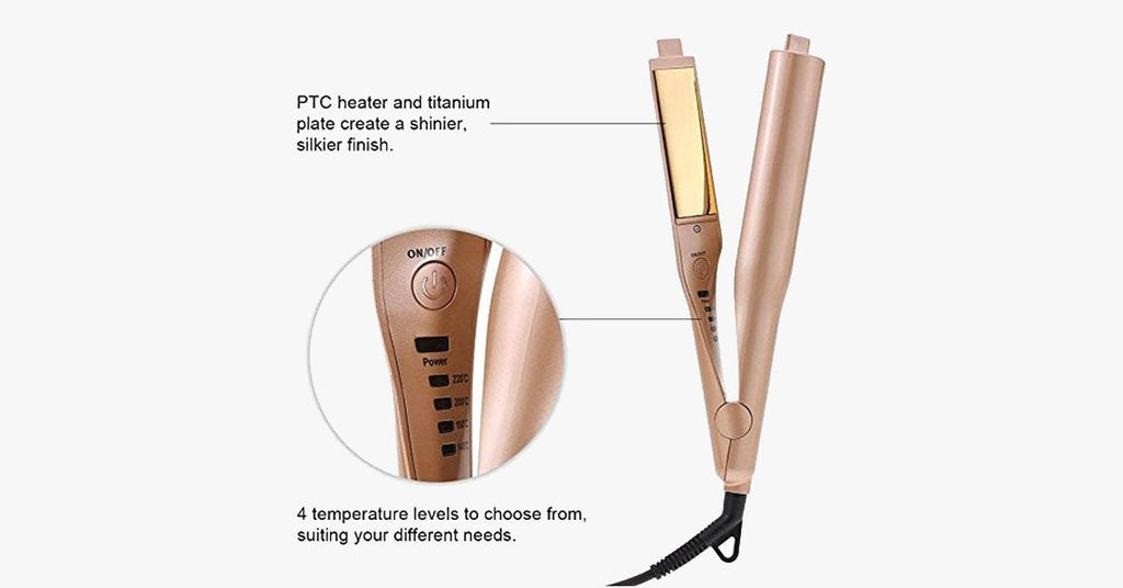 Pro 2-in-1 Hair Waver and Straightener